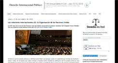 Desktop Screenshot of derecho-internacional-publico.com